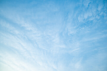 Fototapeta premium Cloud and blue sky. background