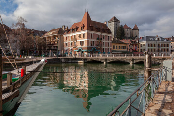 La vielle ville, Annecy, Haute-Savoie, France