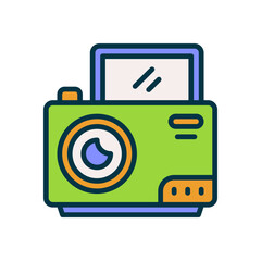 camera icon for your website, mobile, presentation, and logo design.