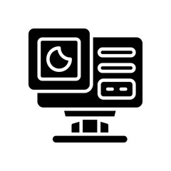 action camera icon for your website, mobile, presentation, and logo design.