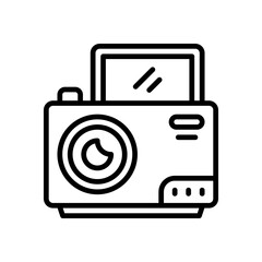 camera icon for your website, mobile, presentation, and logo design.