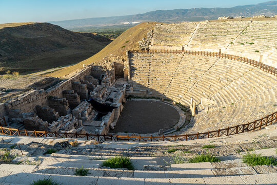 A 2,200-year-old theater in southwestern Turkey&rsquo;s ancient city of Laodicea (Laodikya,  Laodikeia) near Denizli.