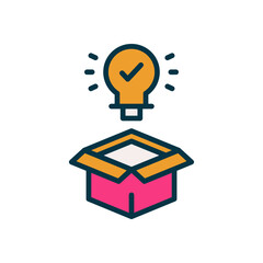 out of the box icon for your website, mobile, presentation, and logo design.