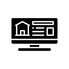 homepage icon for your website, mobile, presentation, and logo design.