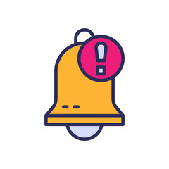 bell icon for your website, mobile, presentation, and logo design.