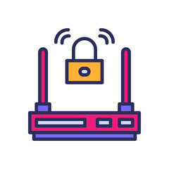 router icon for your website, mobile, presentation, and logo design.