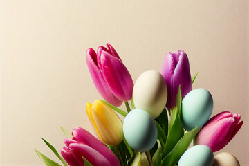 Spring palette, pastel Easter edition 
