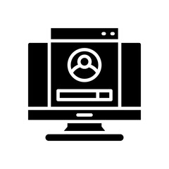 login icon for your website, mobile, presentation, and logo design.