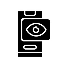 spy view icon for your website, mobile, presentation, and logo design.