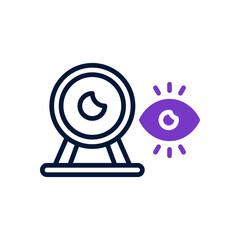 webcam icon for your website, mobile, presentation, and logo design.