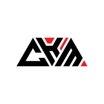 CKM triangle letter logo design with triangle shape. CKM triangle logo design monogram. CKM triangle vector logo template with red color. CKM triangular logo Simple, Elegant, and Luxurious Logo...