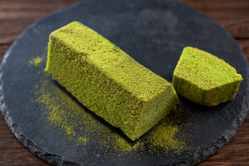 宇治抹茶のバウム