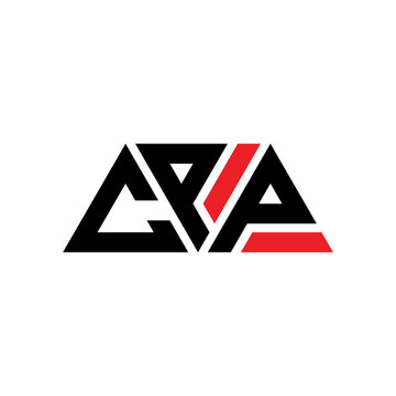 CPP triangle letter logo design with triangle shape. CPP triangle logo design monogram. CPP triangle vector logo template with red color. CPP triangular logo Simple, Elegant, and Luxurious Logo...