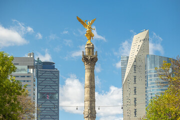 Mexico, Angel de la Independencia historical monument