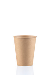 Empty Paper cups background