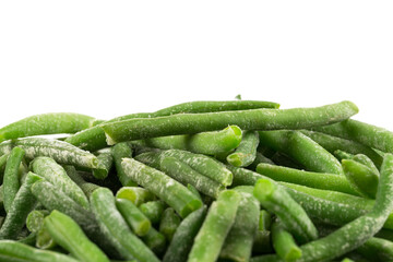 Frozen cut green beans vegetable