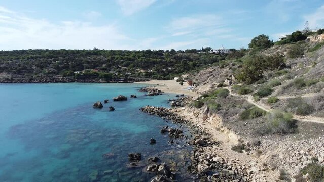 Konnos Beach, Protaras, Cape, Greco, Cypr
