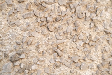 Brick and stones wall texture. Yellow graphic materials
