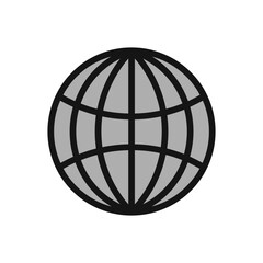 Language line icon isolated on white background. Black flat thin icon on modern outline style. Linear symbol and editable stroke. Simple and pixel perfect stroke vector illustration.