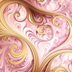 Abstract swirl pink background