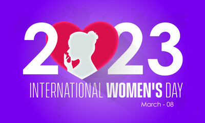 Female freedom awareness concept banner design of International Women's Day observed on March 08