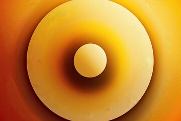 Two spheres gradient background