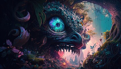 Ancient Giant Troll Face Cave