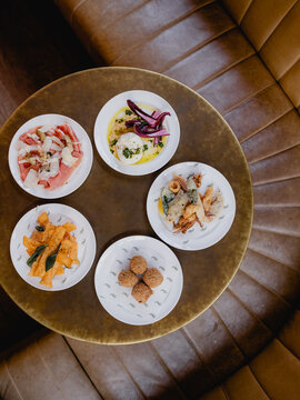 A selection of Italian starters. 