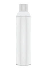 White  deodorant pack. vector illustration