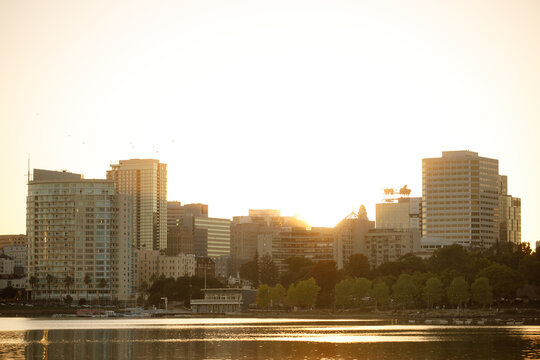 Lake Merritt in Oakland, California