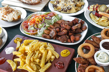 Set of appetizers