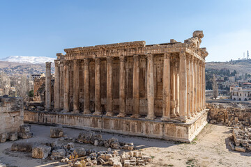 The Roman temple complex at Baalbek, Lebanon
