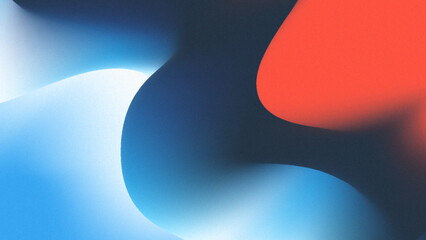 Abstract grainy gradient background with waves