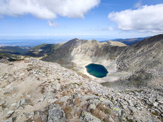 Summer landscape of Rila mountain near Musala peak, Bulgaria