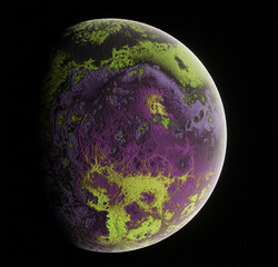  Planet, space, 3d illustration, 3d rendering