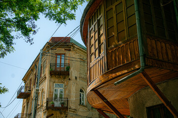 old houses in the old town