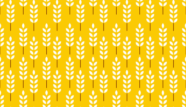 Oat pattern wallpaper.  Rice pattern wallpaper