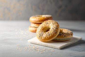 Mouth-Watering Bagel Product Photography
