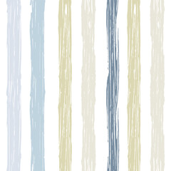 Stripes pattern, summer striped seamless vector background, watercolor paintbrush lines, textured brush lines textile. shabby grunge stripes