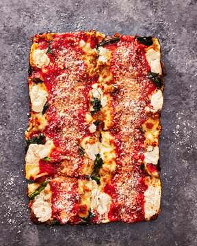 Rectangle Cheese Pizza