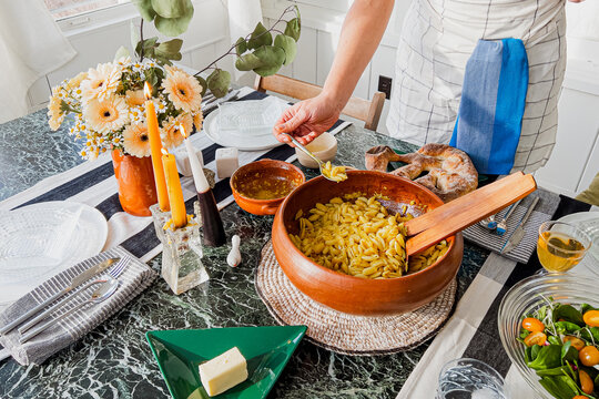 Dinner is Ready - Sunshine and Pasta