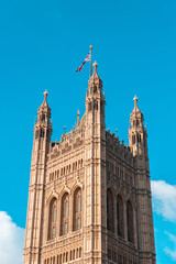 Fototapeta na wymiar Westminster Palace Tower