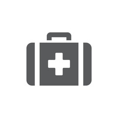 first aid box icon design vector template