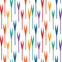Hand drawn arrows pattern. Paint brush linear ornament. Ethnic backdrop. Tribal motif. Modern wallpaper. Ancient mosaic. Digital paper. Web design. Textile print. Seamless abstract. Vector art.