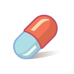capsule icon design vector template