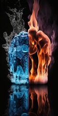 Fire and Ice. Generative AI.