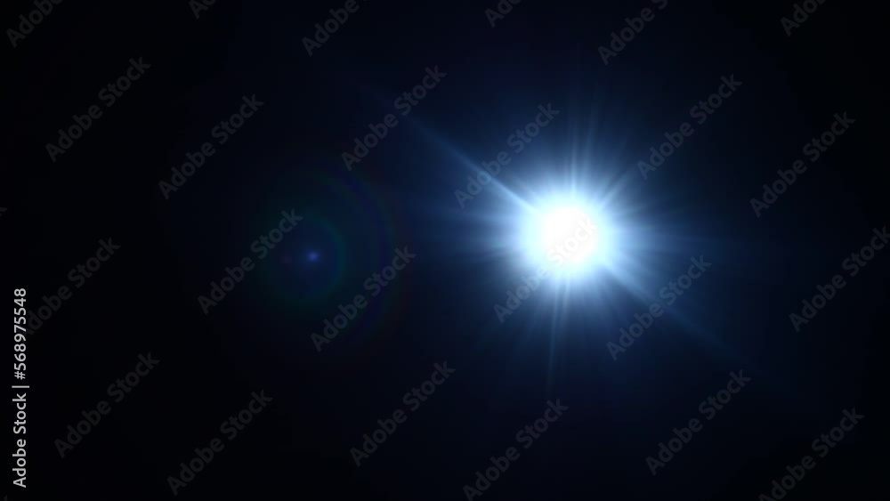 Poster easy to add lens flare effects for overlay designs or screen blending mode to make high-quality imag