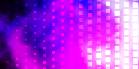 Light Purple, Pink vector background with rectangles.