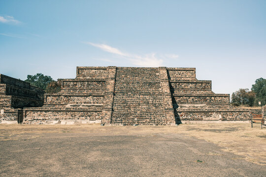 Teotihuacan Ruins In Mexico