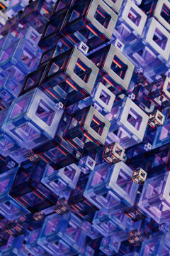 Abstract cubes